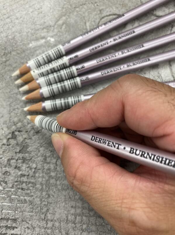藝城美術~英國 Derwent 德爾文  Blender無色軟性混色鉛筆 /  Burnisher 拋光鉛筆 單支賣場