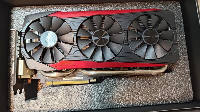 華碩ASUS STRIX-GTX980TI-DC3OC-6GD5-GAMING(非960 970 1080 2080