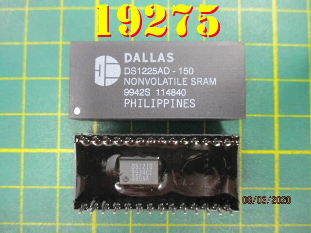 【全冠】DALLAS DS1225AD-150◇EDIP-28 NVRAM Memory, 64kbit『1個/拍』