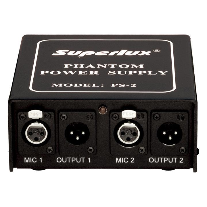 Superlux PS-2A PS2A 兩音錄 幻像電源供應器