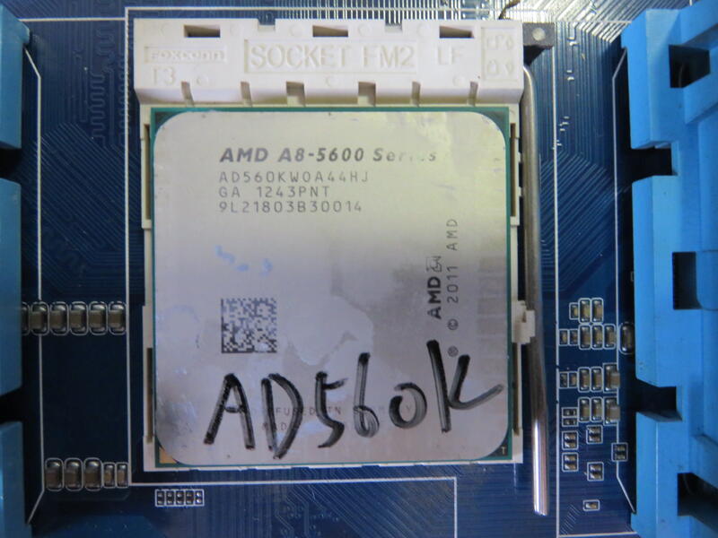 C.AMD CPU-904-pin A8-5600K AD560KWOA44HJ 64 bit 100瓦 直購價120