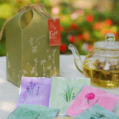 香草茶、花草茶、花果茶-玫瑰養顏茶、甘菊安神茶、薄荷放鬆茶、輕盈香草茶-雅里雅朵禮盒系列--雅植食品有限公司