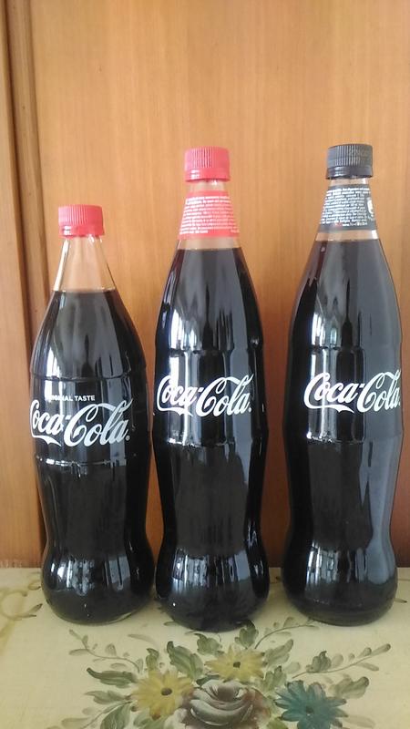 義大利可口可樂2017及2018一公升巨瓶(只限交換)