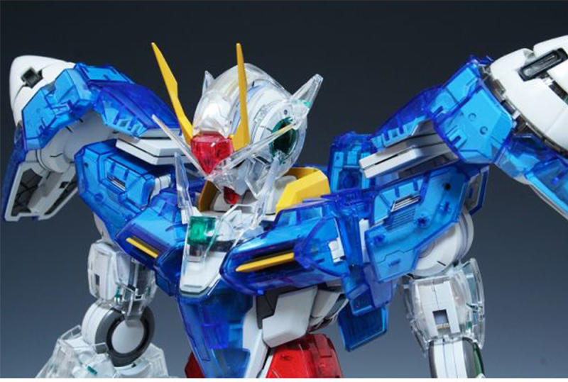 【鋼普拉】初回特典 PG 1/60 00 RAISER COLOR CLEAR BODY 00R 能天使鋼彈 彩透配件