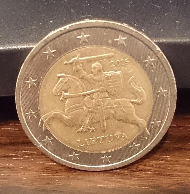 歐元：立陶宛2 euro