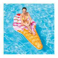 (售完)INTEX 58762 冰淇淋充氣浮排 水上浮島 泳圈 浮圈 夏天玩水/游泳/戲水 溫泉都可以用送修補片