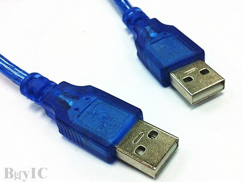USB線 A公_A公 藍色1.5米　