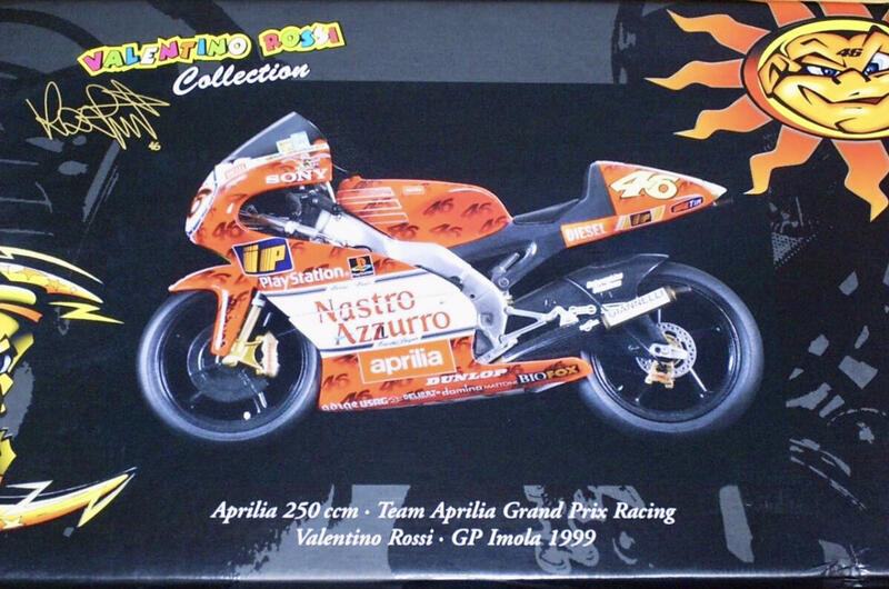 ［現貨］MINICHAMPS 1/12 ROSSI APRILIA RSW 250cc GP IMOLA 1999