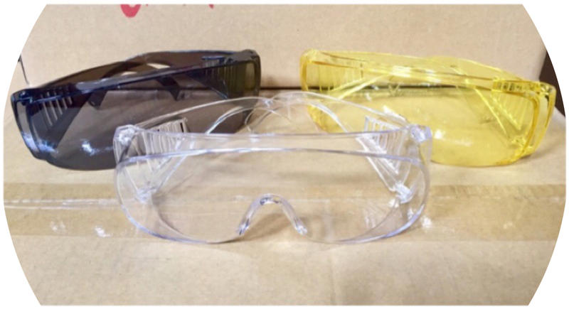 【快樂購】太陽眼鏡 護目鏡 耐衝擊安全眼鏡 防塵眼鏡 防飛沫護目鏡 加寬加厚鏡片 眼鏡 防塵眼鏡