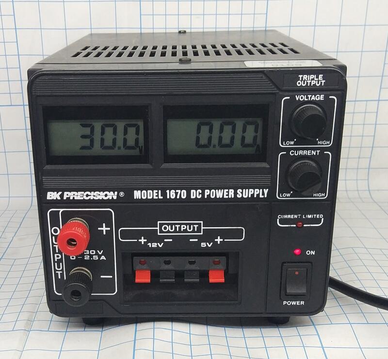 BK Precision 1670 DC Power Supply 30V 2.5A 12V 5V 電源供應器 | 露天市集 | 全台最大的 ...