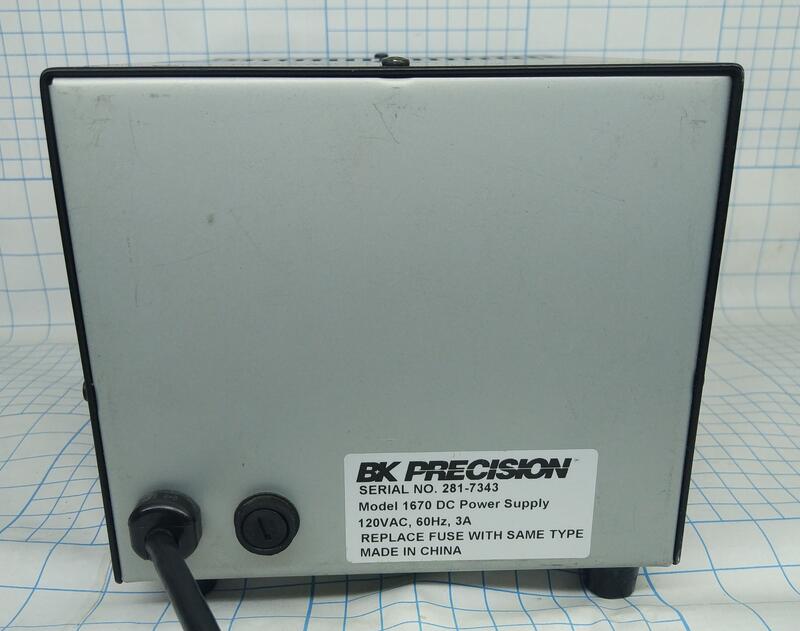 BK Precision 1670 DC Power Supply 30V 2.5A 12V 5V 電源供應器 | 露天市集 | 全台最大的 ...