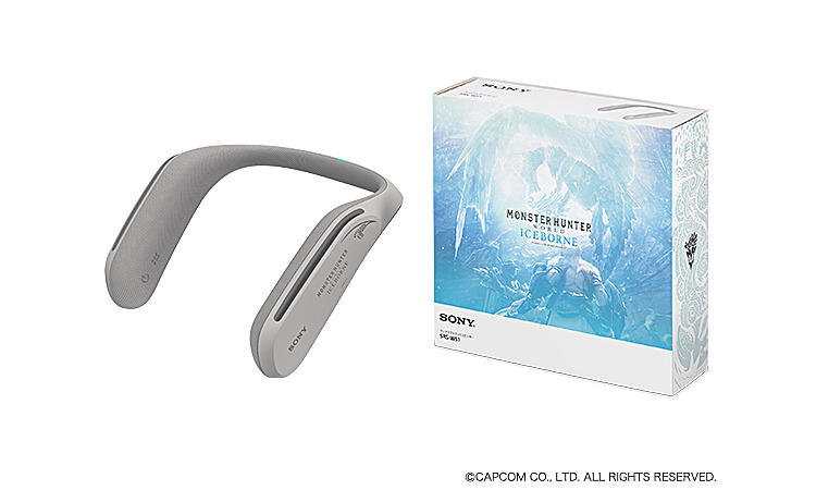【日貨家電玩】 新品 SONY 全新 PS4 魔物獵人 世界：Iceborne 耳擴式 耳機 日規 限定