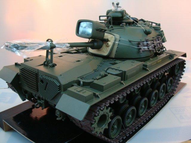 大比例 1/18 M48 A3 坦克 戰車 完成品 國軍有使用過 塑膠材質