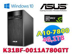 Asus 華碩 K31BF-0011A780GTT A10 四核獨顯 Win10 桌上型電腦