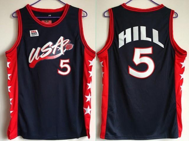 NBA2018全明星賽球衣 美國夢幻隊 HILL格蘭特·亨利·希爾·Curry Durant 湯普森
