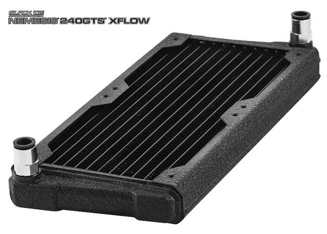 [水冷散熱]Hardwarelabs Black Ice Nemesis 240GTS XFlow 對角出水高效薄型冷排