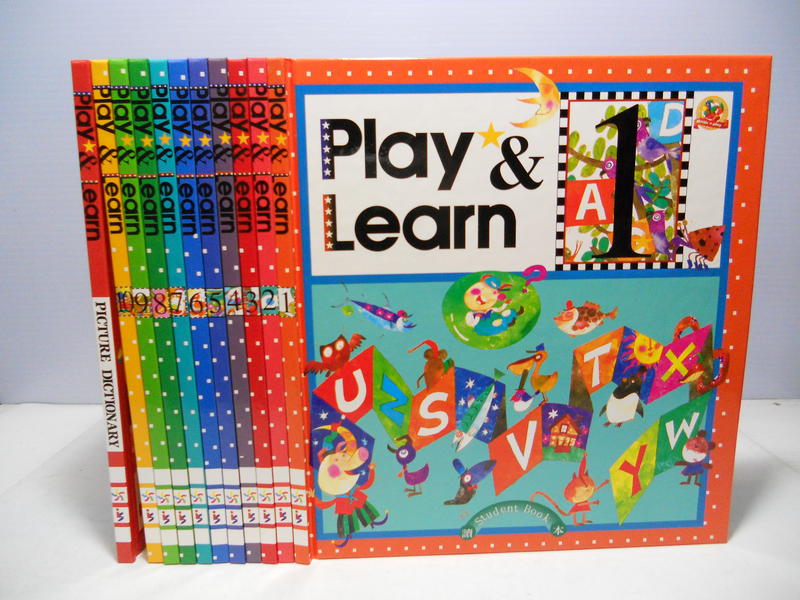 蚤書《play&learn 1-10+picture dictionary》昱泉國際｜李慈泉 ｜英文 童書｜B2-繪11