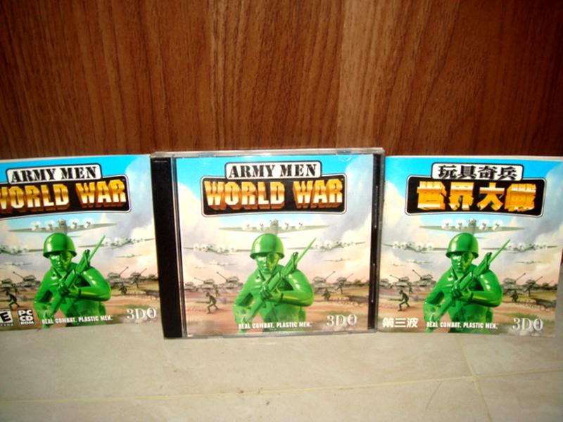 Spp的玩具 懷舊電玩 PC GAME 3DO．Army Men World War 玩具奇兵 世界大戰 正版商品!!