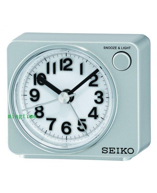 【SEIKO】 日本 精工 SEIKO 電子BB聲 LED照明 靜音 時鐘 鬧鐘 QHE100 QHE100S