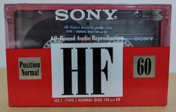 全新 SONY HF 60 空白錄音帶