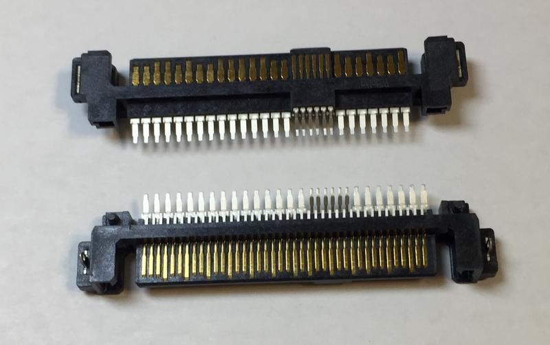 【IF】SFF-8639 U.2 68pin 公 90度 SMD 沉板式 連接器 connector SAS PCIE