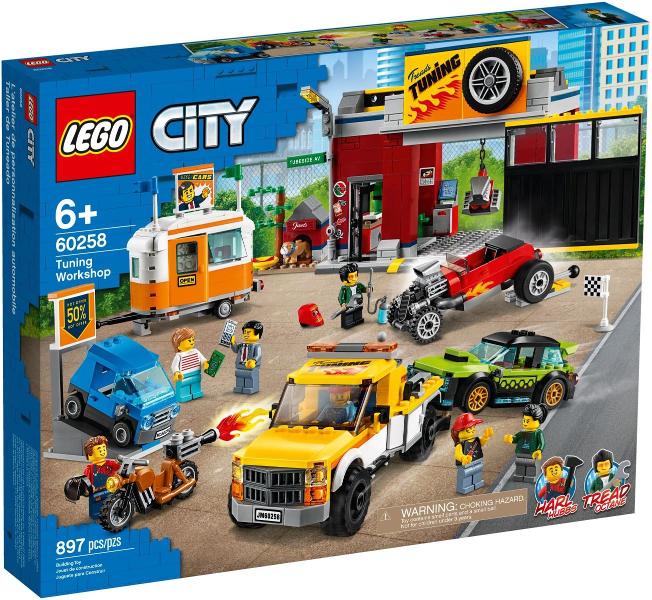 【樂GO】現貨 LEGO 樂高 60258 賽車改裝廠 CITY系列 城市 2020 生日禮物 原廠正版