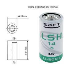 ✚久大電池❚ 法國 SAFT - LSH14  一次性鋰電 【PLC工控電池】SA18