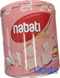 {泰菲印越}印尼 麗芝士 NABATI 草莓起司威化餅 300克