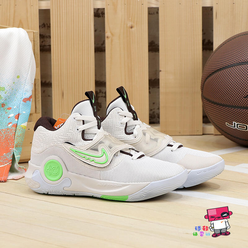 球鞋補習班NIKE KD TREY 5 X EP 灰白杜蘭特魔鬼氈耐磨REACT 籃球鞋  