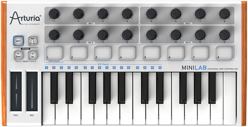 全新 Arturia Minilab Controller 25鍵MIDI控制鍵盤