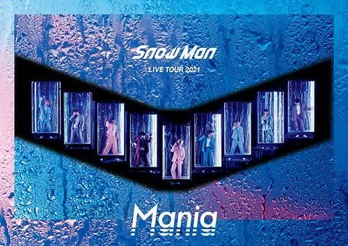 代訂)4595121638103 Snow Man LIVE TOUR 2021 Mania 演唱會通常盤DVD