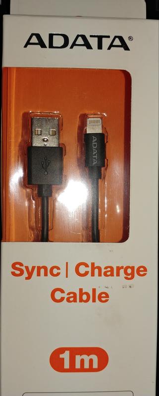 威剛 adata lightning sync charge cable 資料傳輸線 2.4A