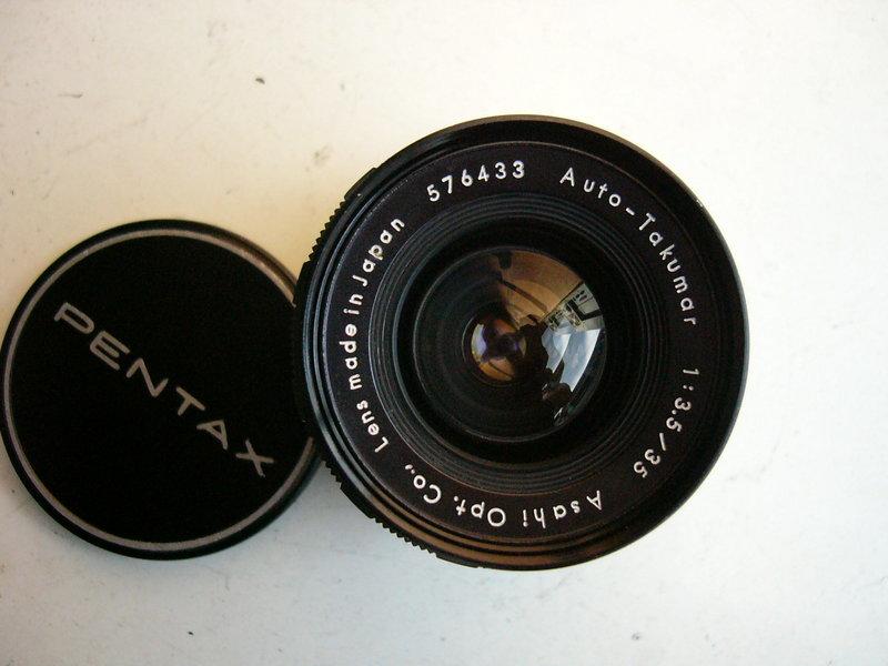 AB的店】美品Pentax AUTO-TAKUMAR 35MM F3.5 可轉接各廠牌底片及數位