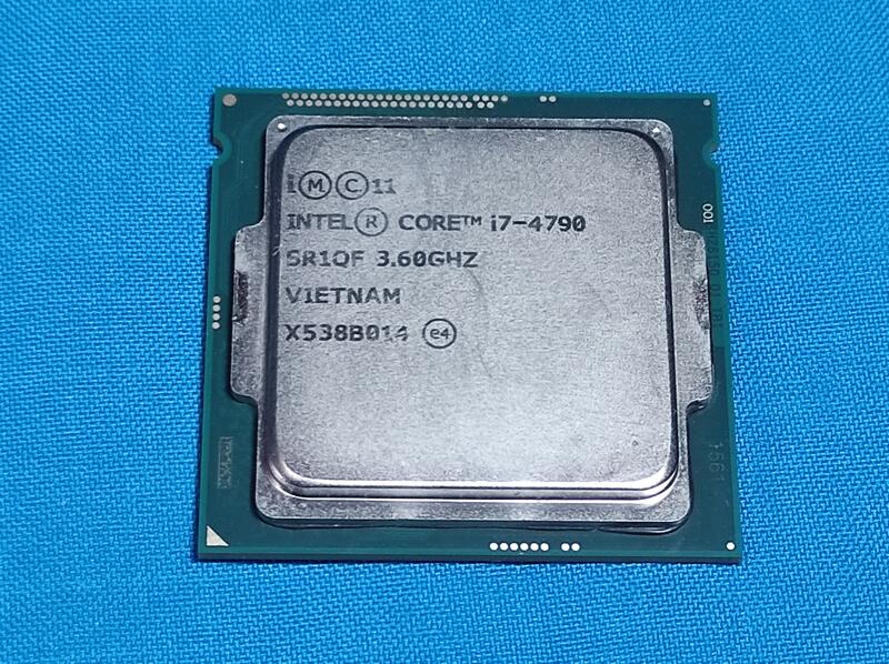 Intel Core i7-4790  四核八線 CPU 3.6G 8M  正式版  1150腳位最頂級  良品