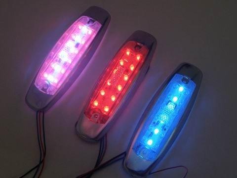 18顆LED 外紅內藍 外黃內藍 變化上市
