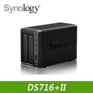 (缺貨)Synology DS716+II 網路儲存伺服器 對抗勒索病毒 異地備援 重要檔案 必備