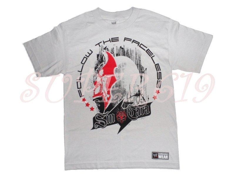 SUPER619 WWE Sin Cara Follow the Faceless T-Shirt T恤