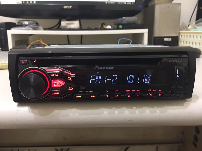 Pioneer DEH-X1850UB CD/ MP3/ AUX/USB主機