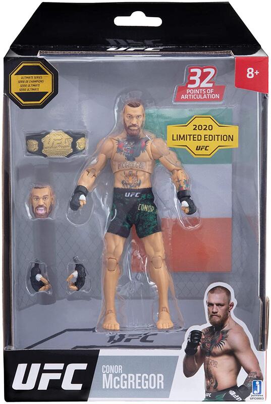 [美國瘋潮]正版 UFC Limited Edition Conor McGregor 惡名昭彰麥葛瑞格終極格鬥人偶公仔