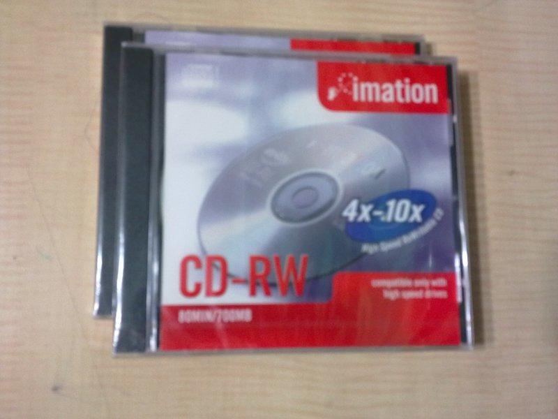 CD-RW(4x- 10x) 80MIN/700MB