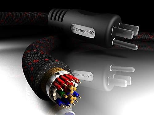 中古 PS Audio STATEMENT 2m 音響用 電源 ケーブル O2195643