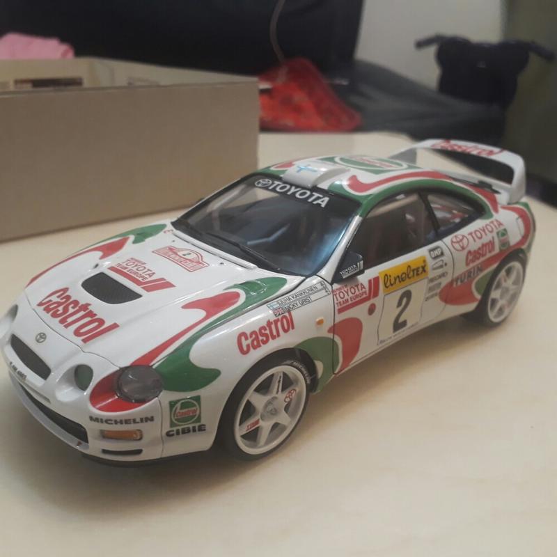 田宮 1/24 TOYOTA CELICA GT-FOUR 1995 WRC 完成品