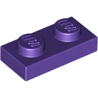 全新LEGO樂高深紫色薄板【3023】Dark Purple Plate 1 x 2 4655695