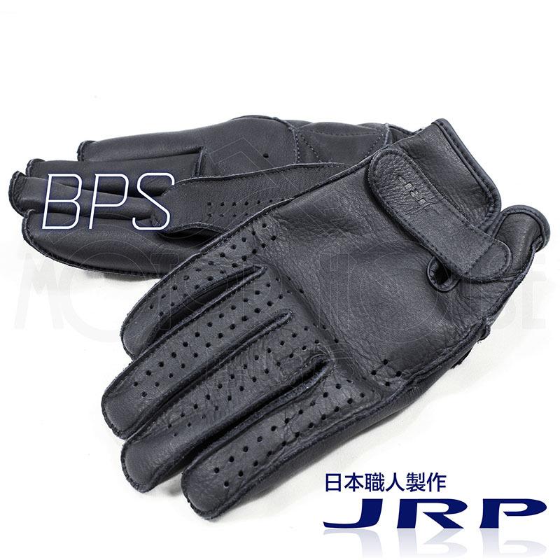 。摩崎屋。 日本香川縣 JRP BPS 黑色,夏季,可水洗皮革手套 日本製造 經典外縫式剪裁