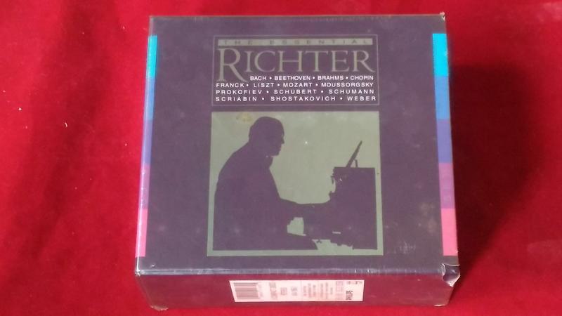 李希特Richter philips 5CD 典藏盤 全新未拆