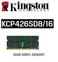(APPLE iMac專用) 金士頓 KCP426SD8/16 16GB DDR4 2666 筆記型記憶體