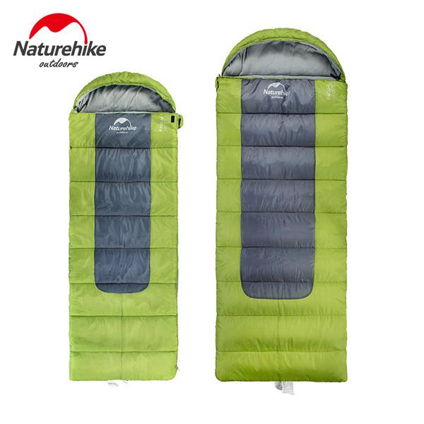 ★露露營★ Naturehike戶外睡袋 1對(2各)信封帶帽型冬季-10度保暖睡袋可拼接雙人睡袋