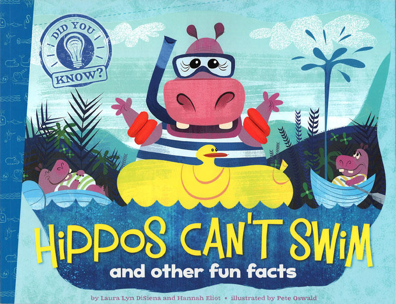 ＊小貝比的家＊DID YOU KNOW: HIPPOS CAN'T SWIM AND OTHER FUN FACTS