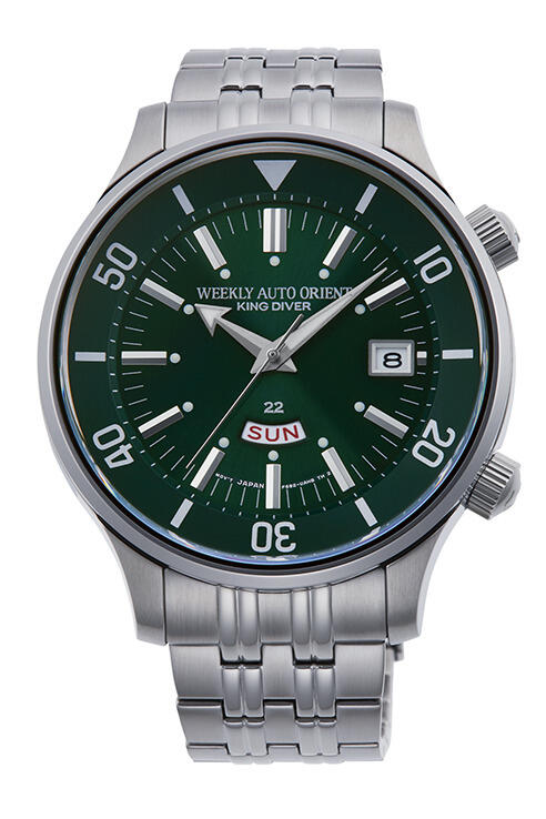 時間達人]ORIENT 東方錶KING DIVER 系列70週年復刻版機械錶鋼帶