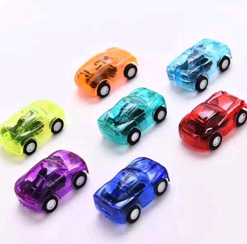 小車子 迴力車 回力車 透明彩色迴力車 幼兒兒童贈品玩具
